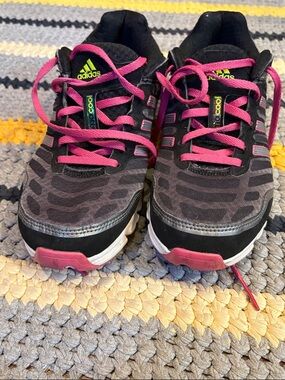 WMNS Adidas Climacool Black Pink Running Shoes Size 7.5